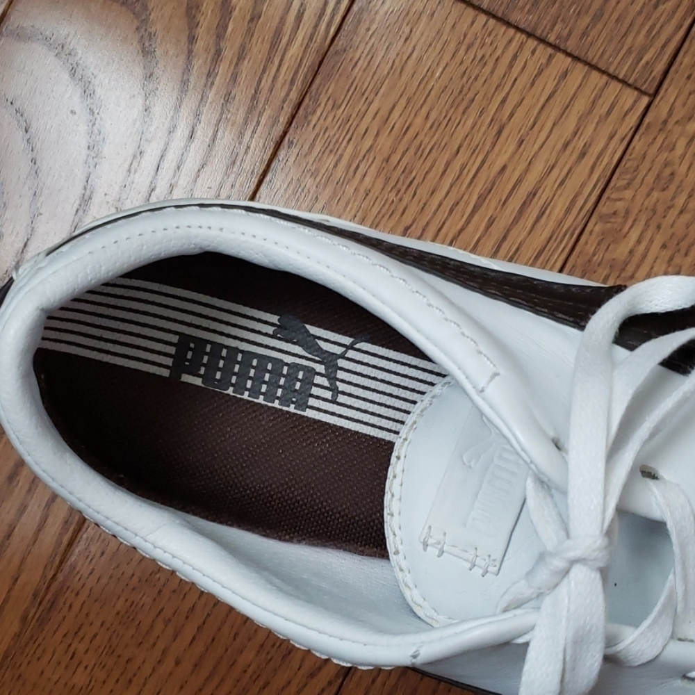 Puma LEATHER sneakers size 11.5 - Picture 3 of 10